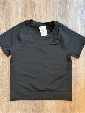 Nike Black Short-Sleeve Athletic Tee